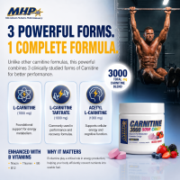 MHP Carnitine 3000 Sour Candy Chews - Image 3