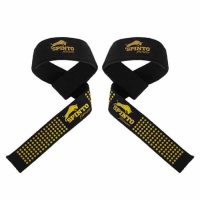 SPINTO FITNESS Padded Lifting Straps 21"